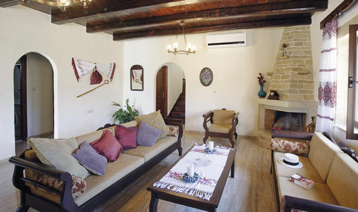 Living Area, Villa Georgia, Crete